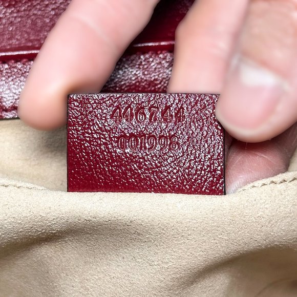 Gucci GG Marmont Diagonal Matelassé Original GG Canvas Mini Cross Body Bag - Picture 8 of 9